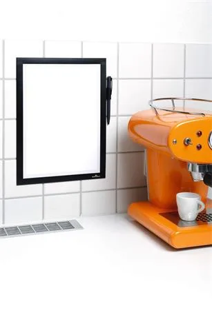 Informačný panel, A4, samolepiaci, na písanie poznámok, DURABLE DURAFRAME® "NOTE", čierna 4