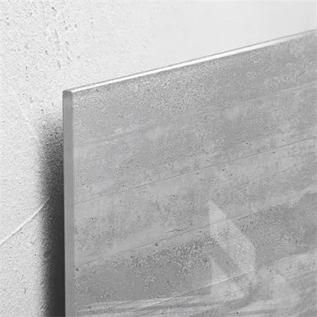 Magnetická sklenená tabuľa, 130x55 cm, "Artverum® ", betónový vzor 5