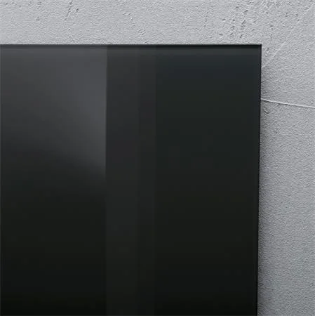 Magnetická sklenená tabuľa, 60x40 cm, SIGEL "Artverum® ", čierna 3