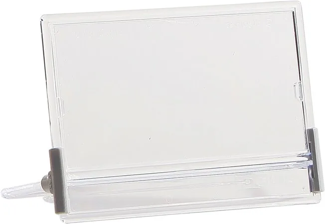 Stojan na dokumenty "L", naklonený, 70x110 mm, PANTA PLAST 4