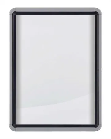 Vitrína, vonkajšia, magnetická, stojatá, (6xA4), NOBO "Premium Plus" 2