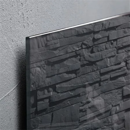 Magnetická sklenená tabuľa, 46x91 cm, SIGEL "Artverum® ", bridlica 5