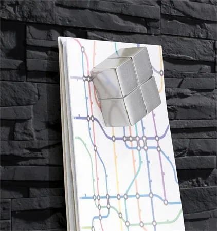 Magnetická sklenená tabuľa, 46x91 cm, SIGEL "Artverum® ", bridlica 7