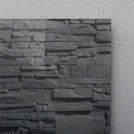 Magnetická sklenená tabuľa, 46x91 cm, SIGEL "Artverum® ", bridlica 8