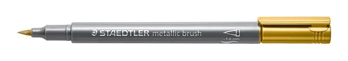 Dekoračný popisovač, 1-6 mm, STAEDTLER "8321", zlatý 2