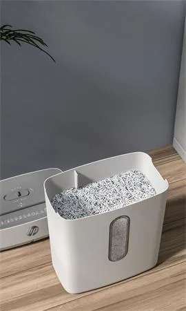 Skartovací stroj, konfety, 8 listov, HP "Oneshred 8CC", svetlosivá 4