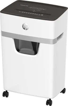 Skartovací stroj, mikrokonfety, 10 listov, HP "Oneshred 10MC", svetlosivý 2