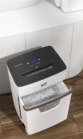 Skartovací stroj, mikrokonfety, 10 listov, HP "Oneshred 10MC", svetlosivý 5