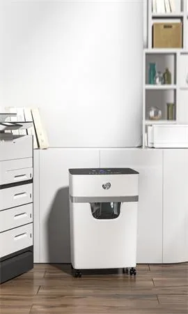 Skartovací stroj, mikrokonfety, 10 listov, HP "Oneshred 10MC", svetlosivý 7