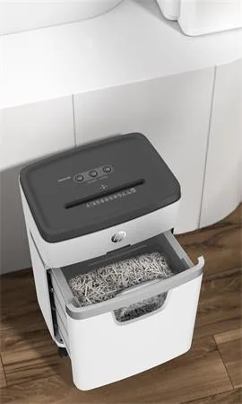 Skartovací stroj, konfety, 18 listov, HP "Oneshred 18CC", svetlosivý 5