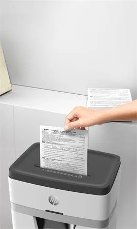Skartovací stroj, mikrokonfety, 12 listov, HP "Oneshred 12MC", svetlosivý 6