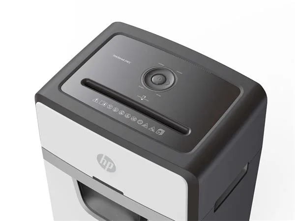 Skartovací stroj, konfety, 24 listov, HP "Oneshred 24CC", svetlosivý 4