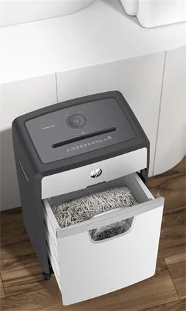 Skartovací stroj, konfety, 24 listov, HP "Oneshred 24CC", svetlosivý 5