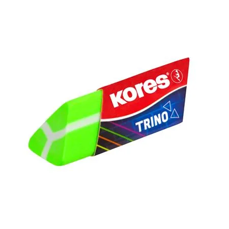 Guma, KORES "Trino", mix neónových farieb 3
