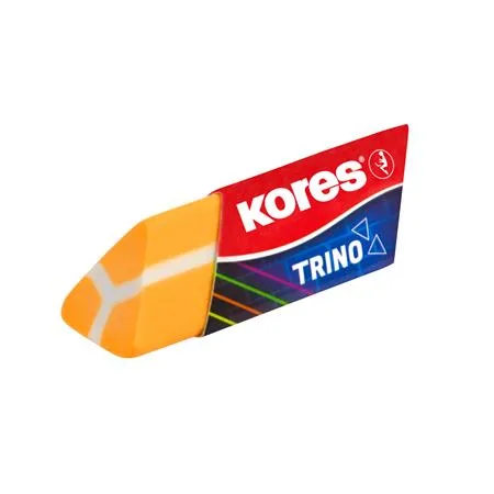 Guma, KORES "Trino", mix neónových farieb 4