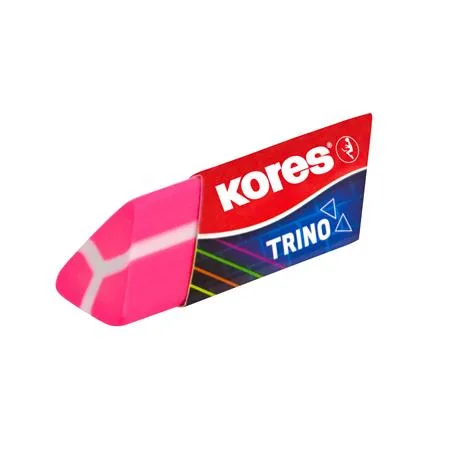 Guma, KORES "Trino", mix neónových farieb 5