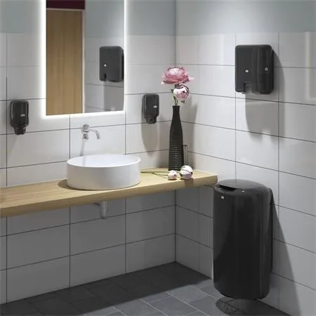 Zásobník na papierové utierky, Interfold ohyb, H2 systém, Elevation, TORK "Xpress® Multifold Mini", čierna 3
