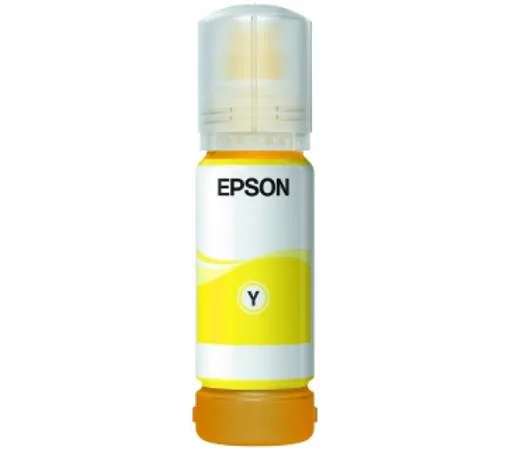 T06C44A atrament k EcoTank L6550, 6570, 6580 tlačiarňam, EPSON, žltá, 70 ml 2