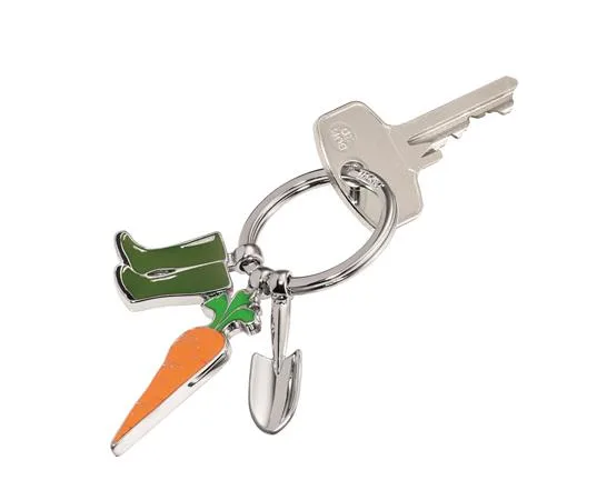 Kľúčenka, s 3 charm ozdobami, TROIKA "Garden Love" 2