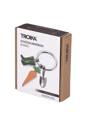 Kľúčenka, s 3 charm ozdobami, TROIKA "Garden Love" 3