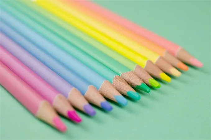 Farebné ceruzky, sada, trojhranné, KORES "Kolores Pastel", 12 pastelových farieb 3