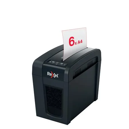 Skartovací stroj, konfety, 6 listov, REXEL "Secure X6-SL" 2