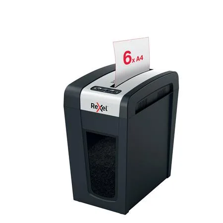 Skartovací stroj, mikrokonfety, 6 listov, REXEL "Secure MC6-SL" 2