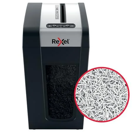 Skartovací stroj, mikrokonfety, 6 listov, REXEL "Secure MC6-SL" 4