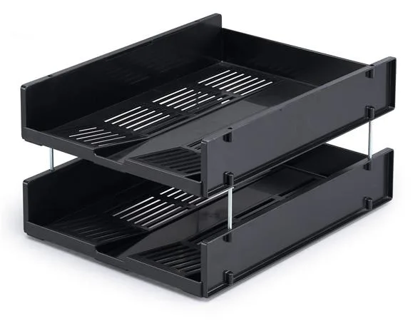 Odkladač, plastový, DURABLE "Optimo", čierna 2