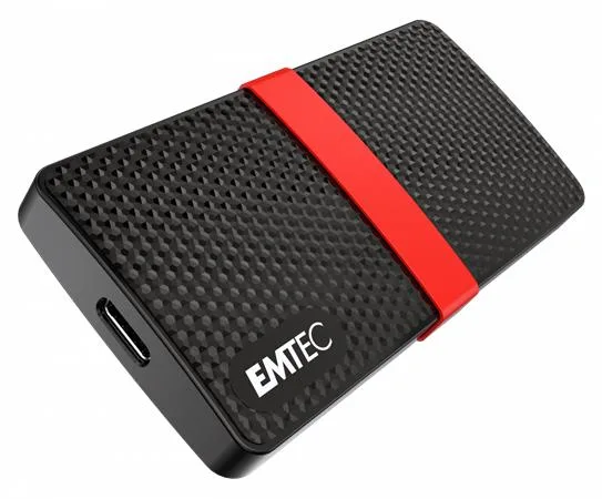 SSD (vonkajšia pamäť), 256GB, USB 3.2, 420/450 MB/s, EMTEC "X200" 2