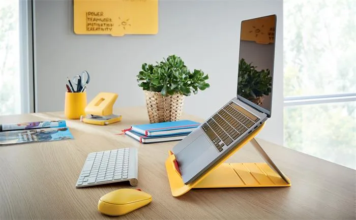 Myš, bezdrôtová, Bluetooth, LEITZ "Cosy", teplá žltá 7