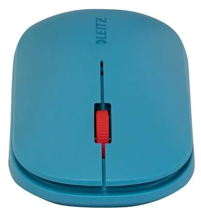 Myš, bezdrôtová, Bluetooth, LEITZ "Cosy", pokojná modrá 3