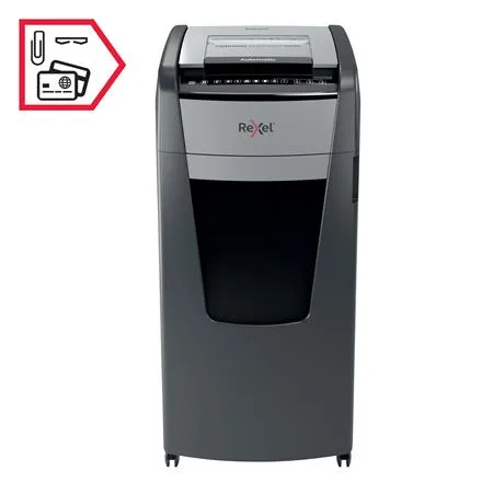 Skartovací stroj, mikrokonfety, 600 listov, REXEL "Optimum AutoFeed+ 600M" 8
