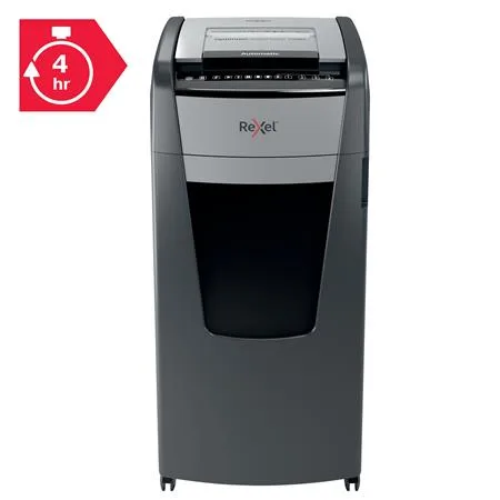 Skartovací stroj, mikrokonfety, 750 listov, REXEL "Optimum AutoFeed+ 750M" 9