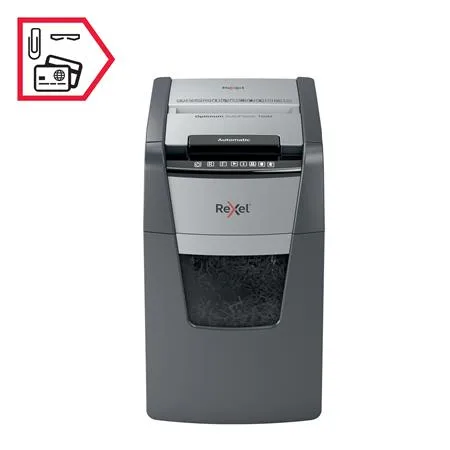 Skartovací stroj, mikrokonfety, 150 listov, REXEL "Optimum AutoFeed+ 150M" 8