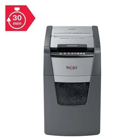 Skartovací stroj, mikrokonfety, 150 listov, REXEL "Optimum AutoFeed+ 150M" 9