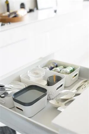 Úložný box, plastový, 0,6 l, SMARTSTORE "Compact XS", biely 3