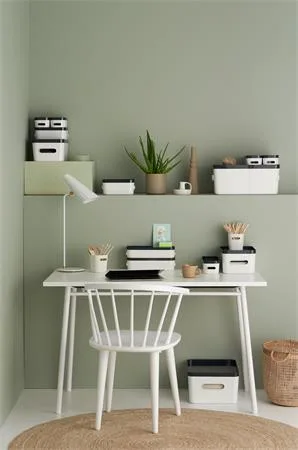 Úložný box, plastový, 5,3 l, SMARTSTORE "Compact M", biely 4