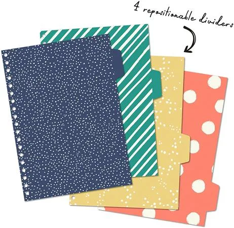 Špirálový zošit, B5, linajkový, 100 listov, PUKKA PAD "Floral Love Project Book", mix vzorov 7