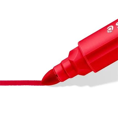 Fixky, sada, 3 mm, trojuholníkový tvar, vyprateľné, STAEDTLER "Noris® jumbo 328-B", 12 rôznych farieb 2