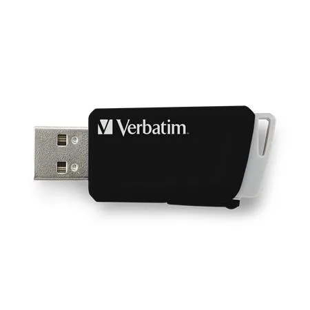 USB kľúč, 32GB, USB 3.2, 80/25MB/sec, VERBATIM "Store n Click", čierna 2