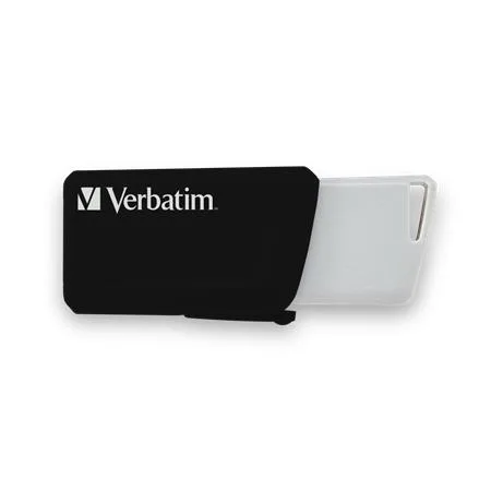 USB kľúč, 32GB, USB 3.2, 80/25MB/sec, VERBATIM "Store n Click", čierna 3
