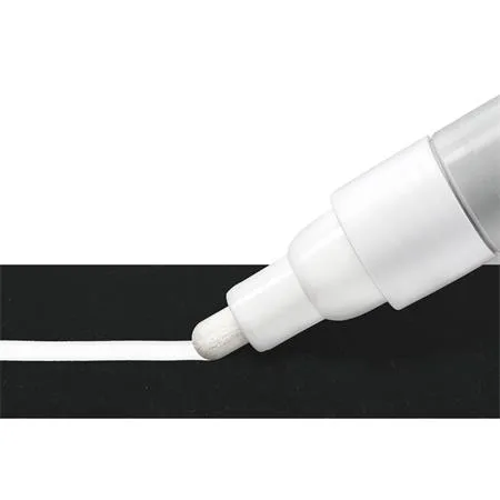 Kriedový popiovač, 2,4 mm, kuželový, STAEDTLER "Lumocolor® 344", biely 3