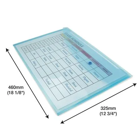 Obal na patent, A3, PP, RAPESCO, mix farieb 3