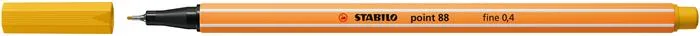 Liner, 0,4 mm, STABILO "Point 88", curry 2