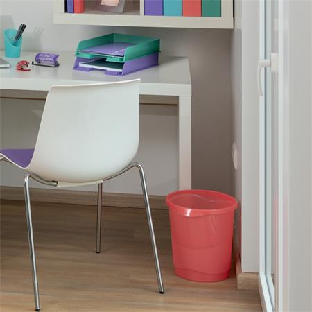 Zošívačka, mini, 24/6, 26/6, 10 listov, RAPID "Colour`Breeze", koralová 5