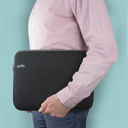 Puzdro na notebook, 13,3", antibakteriálne, RAPESCO, čierne 5