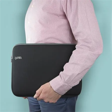 Puzdro na notebook, 13,3", antibakteriálne, RAPESCO, čierne 5