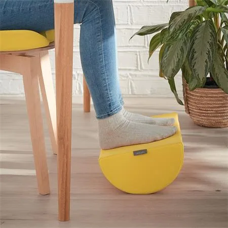 Opierka nôh, LEITZ "Ergo Cosy", teplá žltá 4