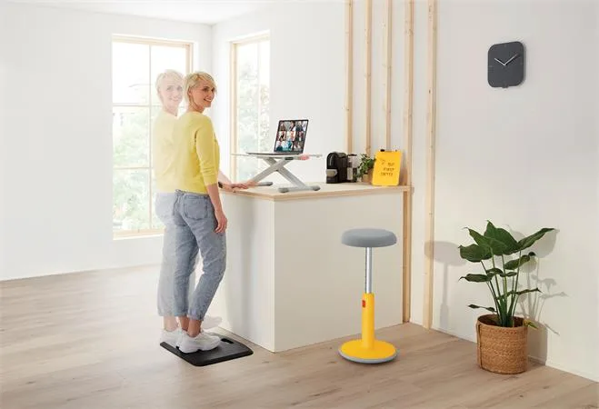 Stolička, ergonomická, LEITZ "Ergo Cosy Active", teplá žltá 4